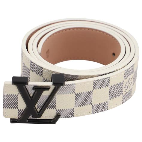 louis vuitton belt white and black|genuine Louis Vuitton belt.